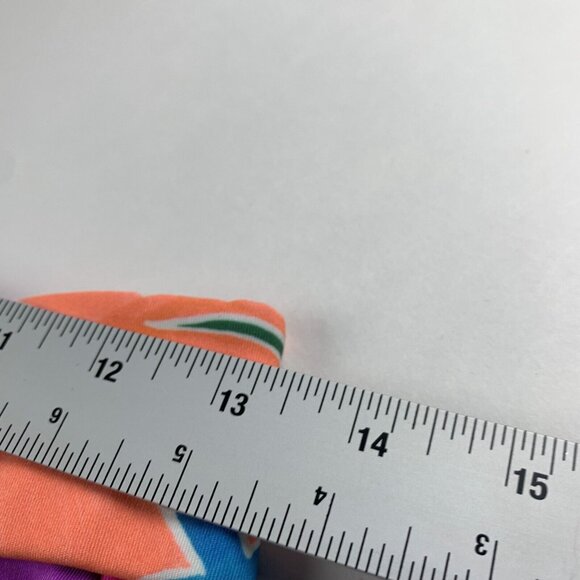 Hurley Max Isla Full Tab Side Bottoms Women's XS Violet Floral Swim Beach Bikini - Picture 4 of 9